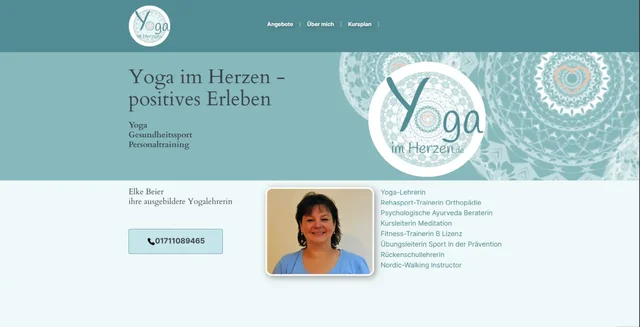 Yoga im Herzen