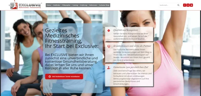Exclusive - Medizinisches Fitnesstraining
