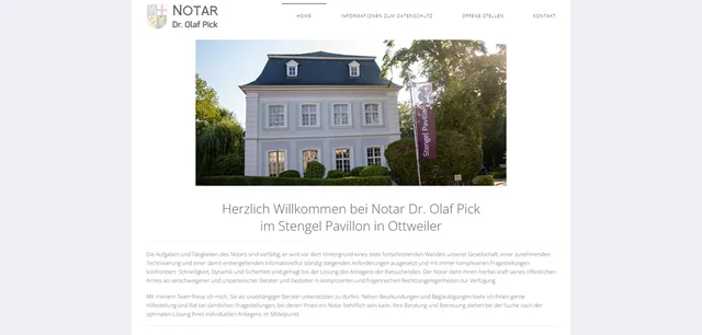 Notar Dr. Olaf Pick